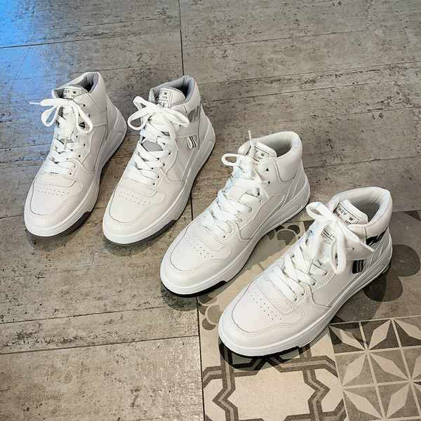 Νέο μοντέλο γυναικεία αθλητικάν παπούτσια από δέρμα faux με κορδόνια