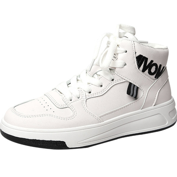 Νέο μοντέλο γυναικεία αθλητικάν παπούτσια από δέρμα faux με κορδόνια