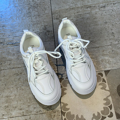 Νέο μοντέλο αθλητικά έκο δερμάτινα παπούτσια με κορδόνια