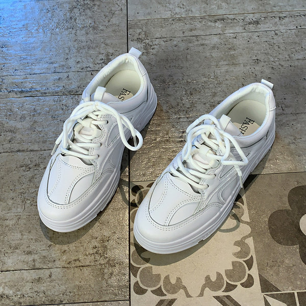 Νέο μοντέλο αθλητικά έκο δερμάτινα παπούτσια με κορδόνια