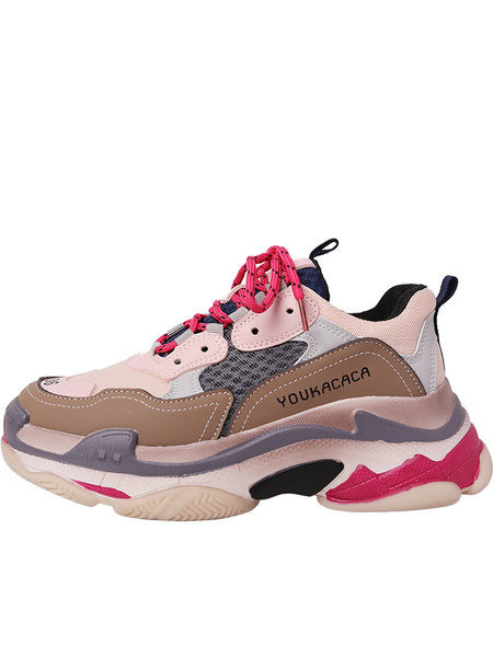 Νέο μοντέλο αθλητικά  απαπούτσια με τραχιά σόλα - δύο χρώματα