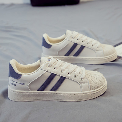 Λευκά, σπορ γυναικεία αθλητικά παπούτσια - κατάλληλα για την άνοιξη