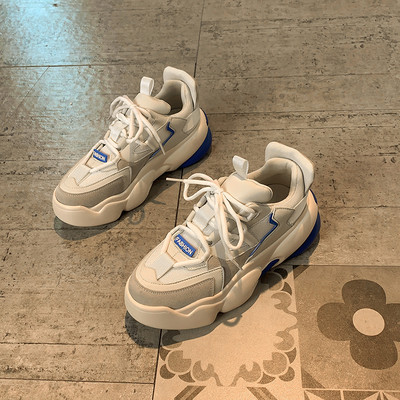 Casual γυναικεία αθλητικά παπούτσια με τραχιά σόλα - σε διάφορα χρώματα