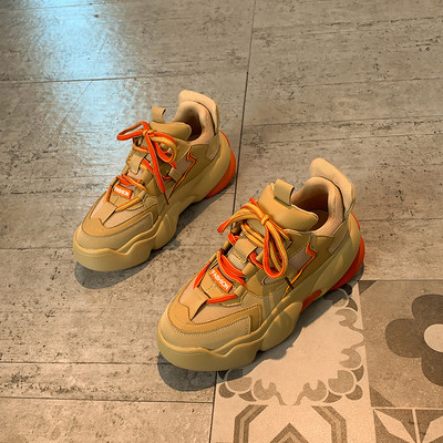 Casual γυναικεία αθλητικά παπούτσια με τραχιά σόλα - σε διάφορα χρώματα