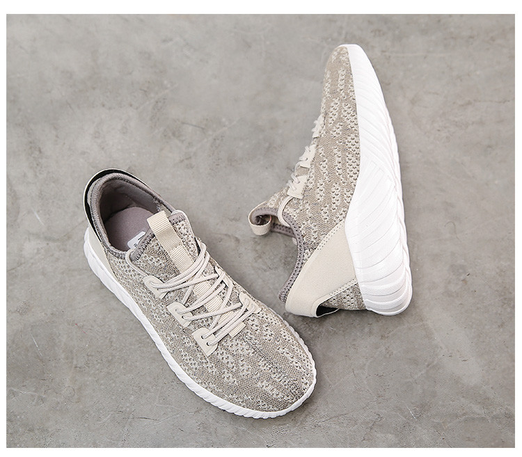 Casual γυναικεία αθλητικά παπούτσια από ύφασμα με επίπεδη σόλα