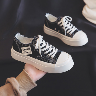 Sieviešu auduma kedas ar saitēm trīs krāsās