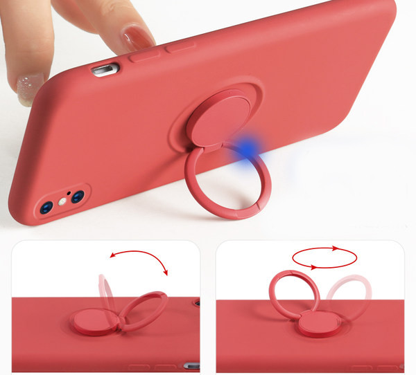 Triecienizturīgs gredzenu futrālis iPhone X / XS XR XsMax