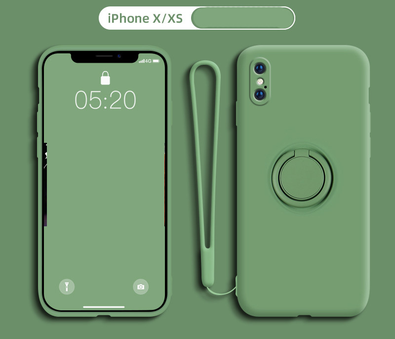 Triecienizturīgs gredzenu futrālis iPhone X / XS XR XsMax