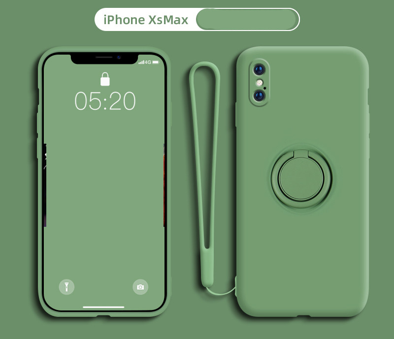 Triecienizturīgs gredzenu futrālis iPhone X / XS XR XsMax