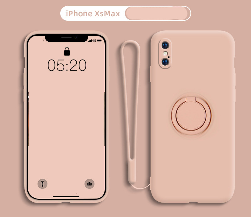 Triecienizturīgs gredzenu futrālis iPhone X / XS XR XsMax