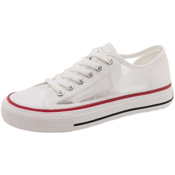 Sieviešu kedas ar mežģīnēm un sietu trīs krāsās