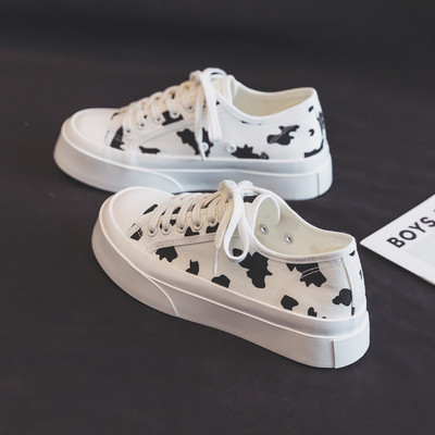 Adidași de vară de damă cu șireturi în trei culori potriviți pentru vară