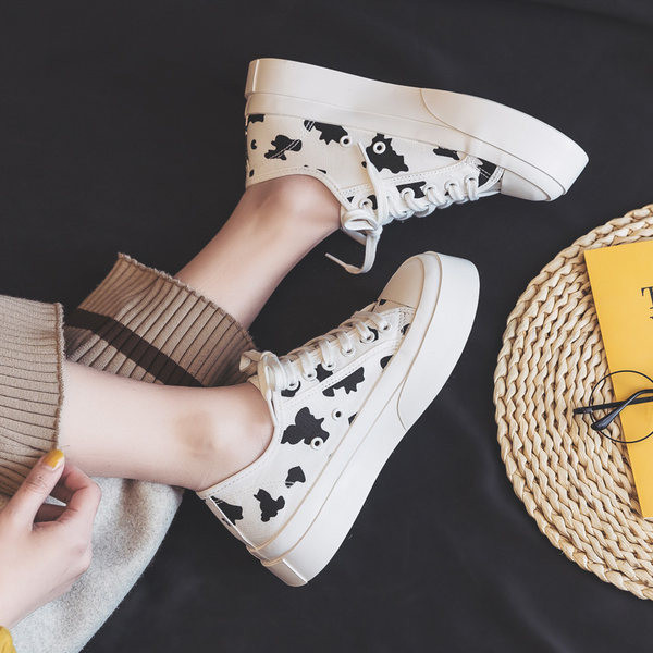 Adidași de vară de damă cu șireturi în trei culori potriviți pentru vară