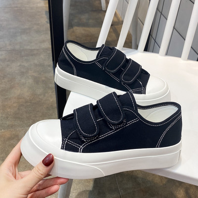 Jauns sieviešu audekla kedu modelis ar velcro