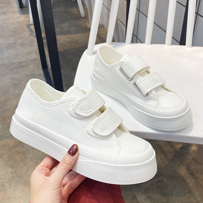 Jauns sieviešu audekla kedu modelis ar velcro