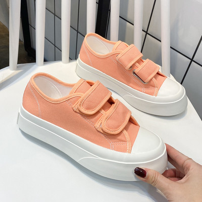 Jauns sieviešu audekla kedu modelis ar velcro