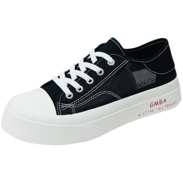 Ikdienas sieviešu kedas ar plakanām zolēm - baltas un melnas