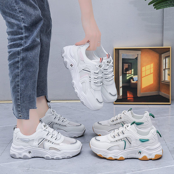 Sieviešu kedas no tekstila un eko ādas ar raupju zoli