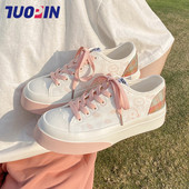 Tenisi casual dama cu talpa plate - doua culori