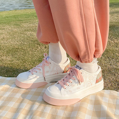 Tenisi casual dama cu talpa plate - doua culori