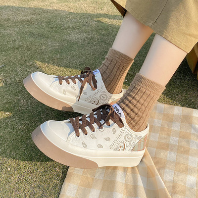 Tenisi casual dama cu talpa plate - doua culori