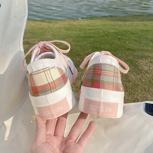 Tenisi casual dama cu talpa plate - doua culori