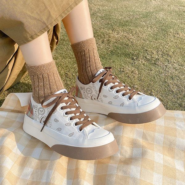 Tenisi casual dama cu talpa plate - doua culori