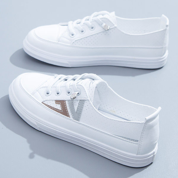 Sieviešu elpojošas kedas ar izšuvumu un uzrakstu