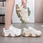 Sieviešu kedas ar 5 cm platformu un šņorēm