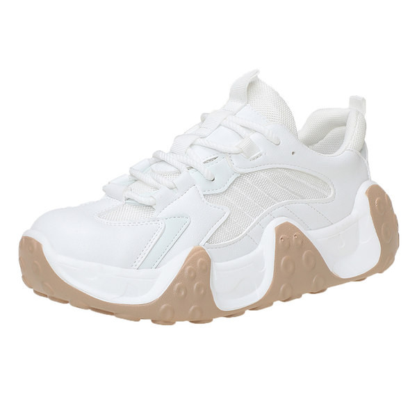 Sieviešu kedas ar 5 cm platformu un šņorēm