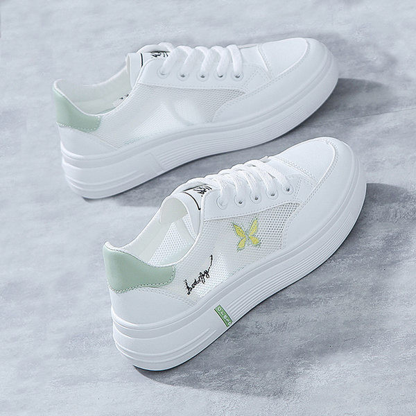 Sieviešu tenta kedas ar tauriņu izšuvumu