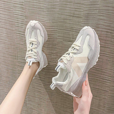 Sieviešu eko zamšādas kedas ar mežģīnēm zilā un baltā krāsā