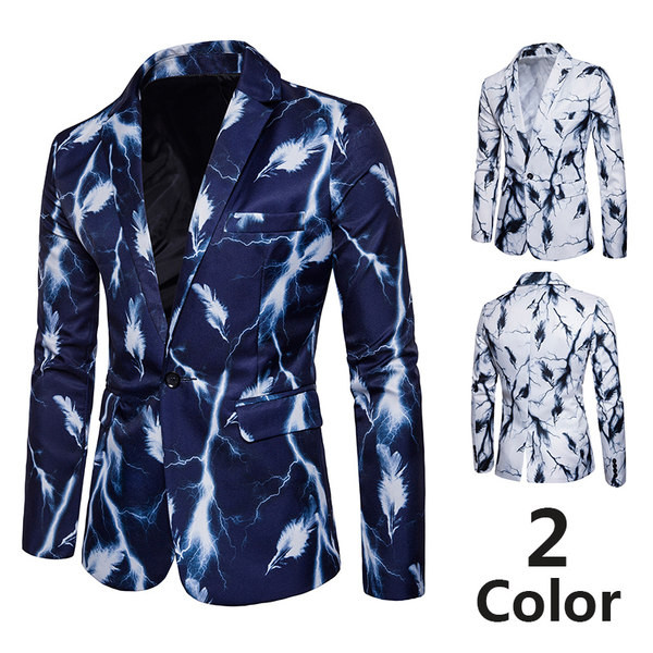 Jacheta barbati moderna model montata cu nasture