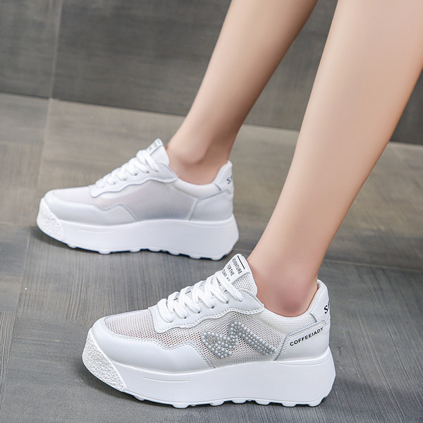 Tīkla sieviešu kedas ar 5m platformu