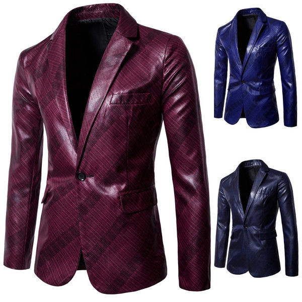 Jachetă bărbătească elegantă, model cu decolteu Spitz