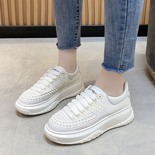 Pavasara sieviešu ikdienas kedas ar plakanām zolēm