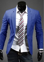 Vyriškas aktualus švarkas, paprastas modelis su ilgomis rankovėmis ir sagute