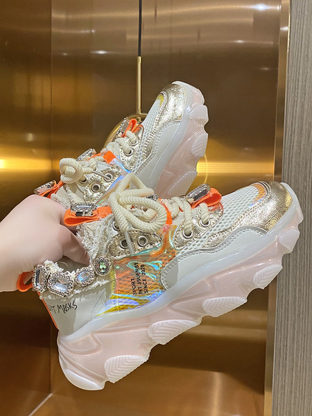 Adidasi de dama colorati decorati cu pietre