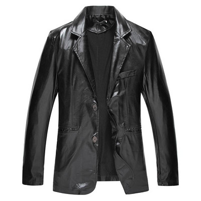 Geaca de barbati actuala model simplu cu nasturi