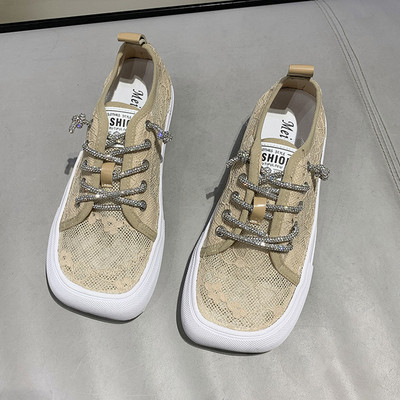 Jauna modeļa modernas mežģīņu kedas ar šņorēm