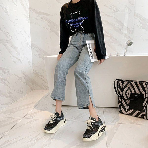 Sieviešu ikdienas kedas ar sietu un akmeņiem