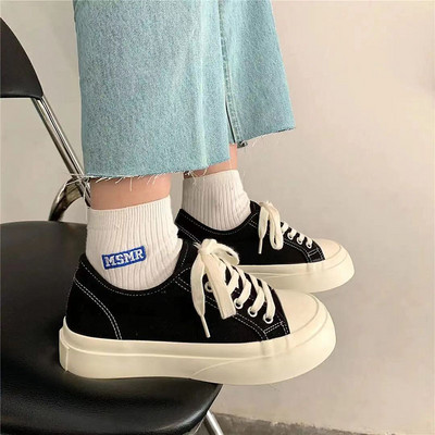 Tenisi casual dama confectionati din stofa cu sireturi