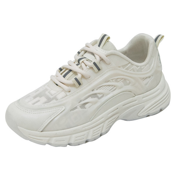 Sieviešu ikdienas kedas no elpojoša auduma ar mežģīnēm