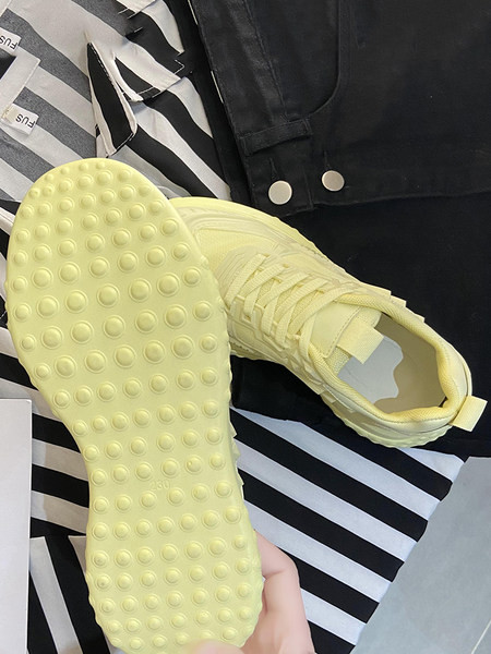 Tenisi dama din piele ecologica cu platforma de 5,5 cm