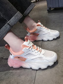 Sieviešu elpojošas kedas zaigojošās krāsās ar 5,5 cm platformu