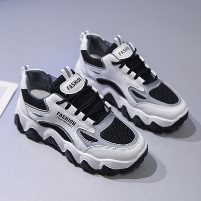 Model nou de adidași din piele ecologică de primăvară-toamnă