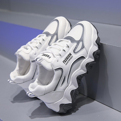 Model nou de adidași din piele ecologică de primăvară-toamnă