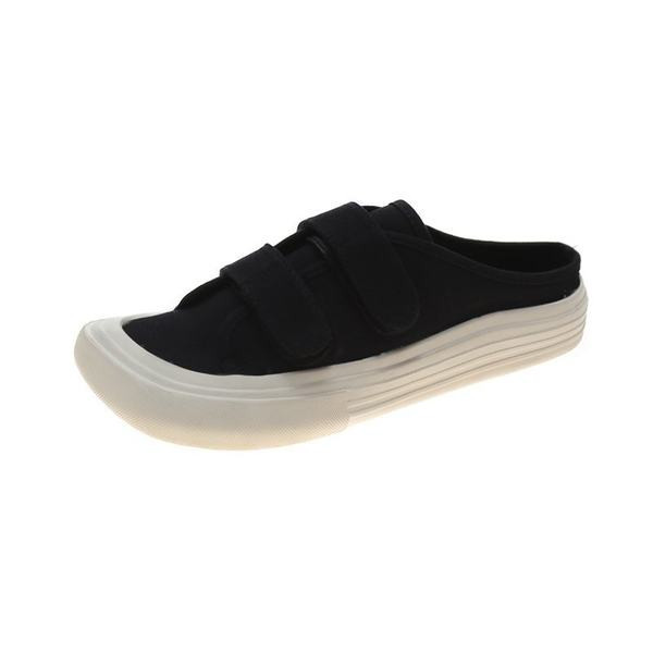 Ikdienas sieviešu audekla kedas ar uzlīmēm divās krāsās