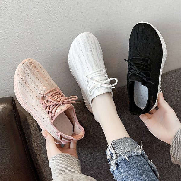 Model nou de adidasi de vara din panza dama cu sireturi