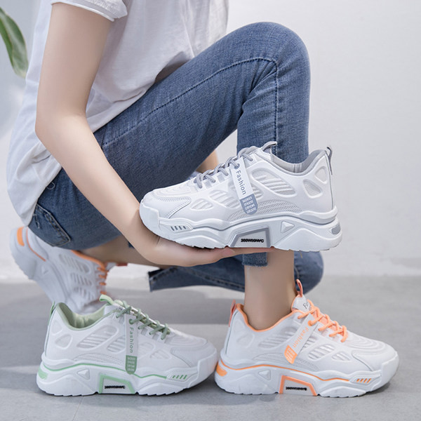 Νέο μοντέλο αθλητικά παπούτσια από δέρμα eco και πλέγμα